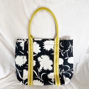 NWOT Boden Floral Canvas Tote Bag